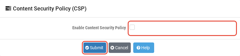 Content Security Policy (CSP)
