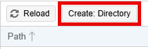 Create: Directory